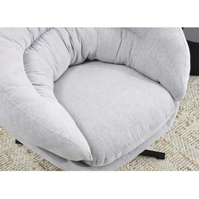 Modern Chenille Office Chair With 360 Degree Swivel