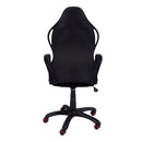 Office Chair, Gaming, Adjustable Height, Swivel, Ergonomic, Armrests, And Red, Contemporary & Modern - Black