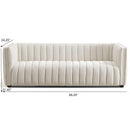 April - Mid-Century Modern Luxury Tight Back Boucle Couch