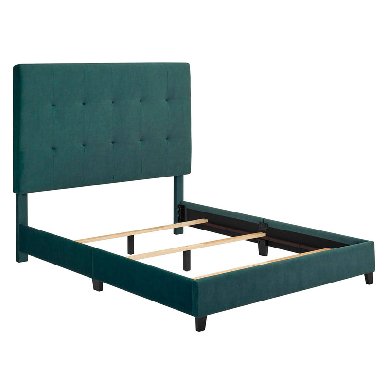 Tufted Upholstered Platform Bed