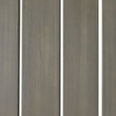 Outdoor Bar Stool With Slat Design And Metal Frame (Set of 2)