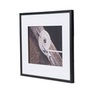 Rope Wall Art With Frame, Wall Decor For Living Room (Set of 3) - White / Black