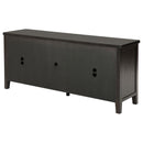 Concord - 2-Door TV Stand Console - Distressed Java