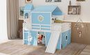 Loft Bed & Slide Tent And Tower