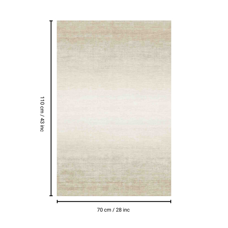 Macau - 28" X 43" Non - Slip Accent Rug - Beige