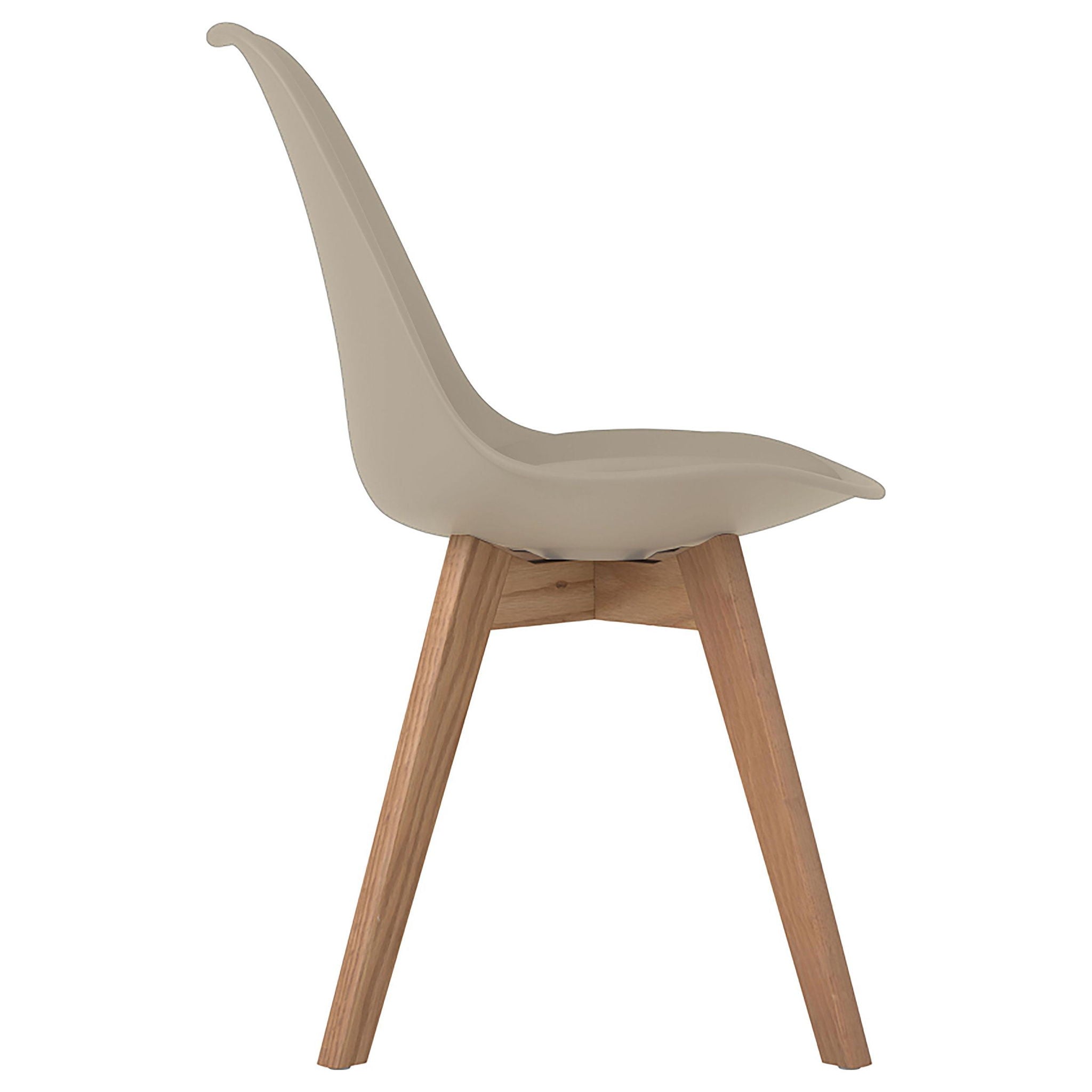 Caballo Polypropylene Dining Side Chair Tan (Set of 2) - Atlantic Fine Furniture Melbourne FL