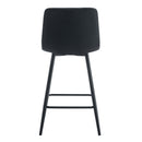 Bar Chair Set Comfortable With Metal Legs And Ergonomic Design