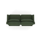 Elegant Sofa With Ergonomic Design And Lumbar Pillows