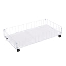 Twin Size Stylish Metal Daybed with 2 Drawers, White