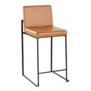 Fuji - Contemporary High Back Barstool Elegant Design