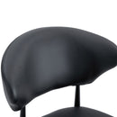 Minimalist Ergonomic Dining Chair With Curved Backres (Set of 4)