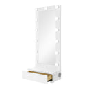 Elisa - Narrow Tall Mirror With Speaker And Drawer