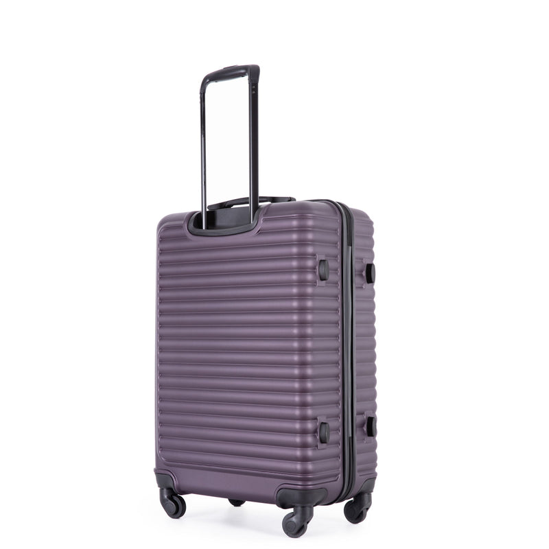 3 Piece Luggage Sets, Lightweight Suitcase With Two Hooks, Spinner Wheels, Tsa Lock