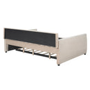 Upholstered Daybed With Slat Support