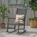 Outdoor Rocking Chair - Dark Gray