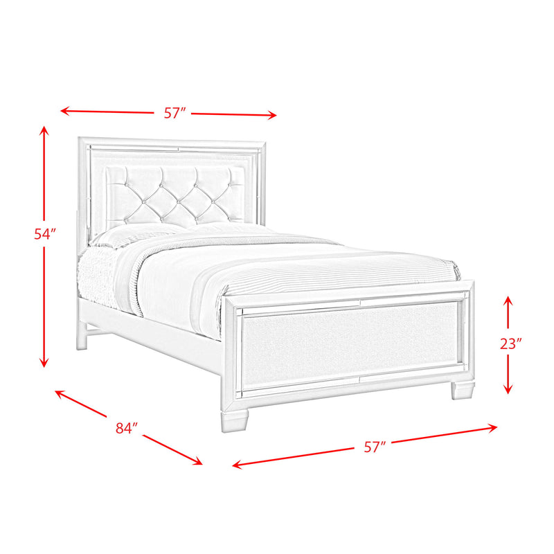 Platinum - Youth Platform Bedroom Set