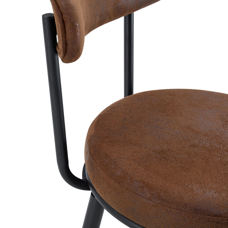 Fashionable Ergonomic High Legged Bar Chairs (Set of 2)