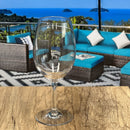 Leadingware Unbreakable Tritan Wine Glass (Set of 4), 20Oz, Bpa Free - Clear