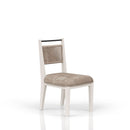 Rope Back Chair - Beige / Carmel