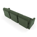 Elegant Sofa With Ergonomic Design And Lumbar Pillows