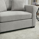 Modern Chenille Oversized Armchair, Chair And A Half, Single Sofa