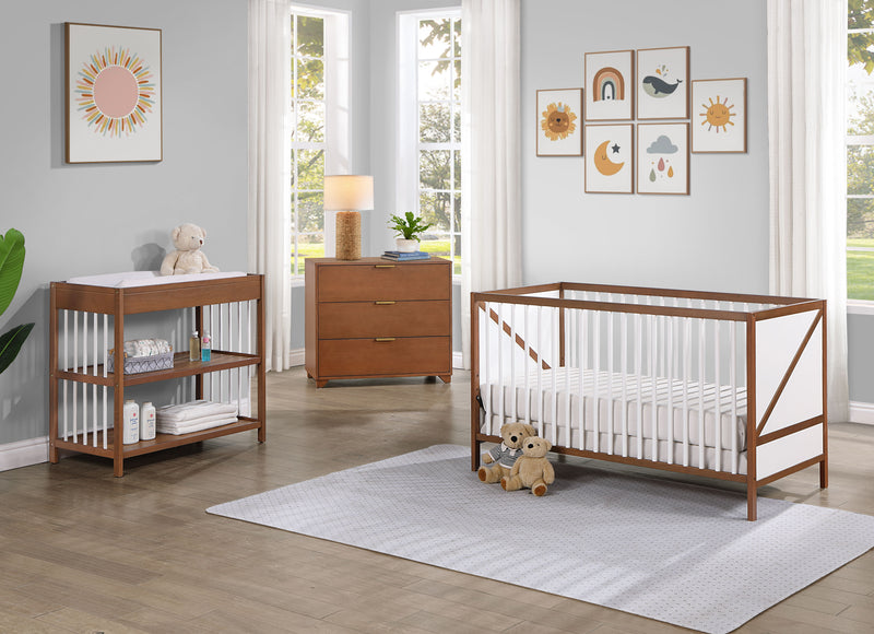 Pixie Zen - 3-in-1 Crib - Walnut