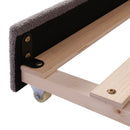 Design Upholstered Daybed With Light And Trundle