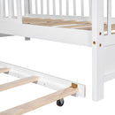 Playhouse Bed With Trundle, Kids Bed With Shelf
