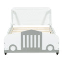Car Shaped Platform Bed With Wheels