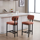 Modern Counter Height Stools (Set of 2)