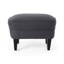 Enchante - Living Room Set With Tufted Back Club Chair And Ottoman