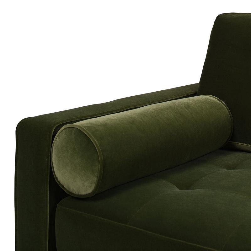 Nicholas - Mid-Century Modern Sofa - Olive Green