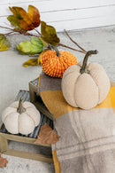 Weighted Pumpkin Ornament Decor For Holiday Harvest Festival Fall Festival & Thanksgiving