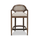 Americana - Mid-Century Modern Cane Back Counter Stool