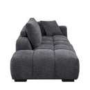 Chosen - Sectional Sofa With Toss Pillows And Chaise