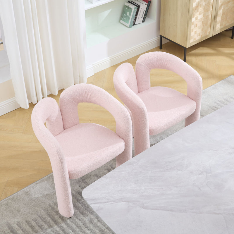 Coolmore Contemporary Designed Accent / Dining Chair With Armrests