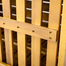 Portside - 100 Gallons Wood Deck Box - Teak