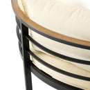 Outdoor Sectional Sofa Set Patio Seating Group With Cushions