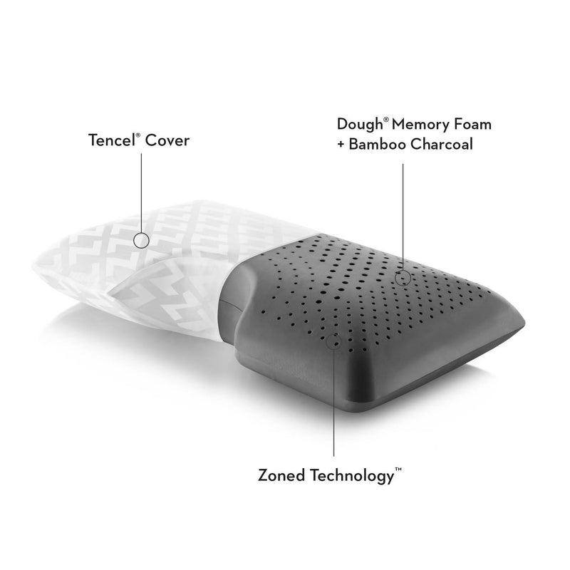 Shoulder Zoned Dough - Bamboo Charcoal Pillow - Atlantic Fine Furniture Inc