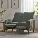 Manville - Contemporary Tufted Loveseat Pushback Recliner