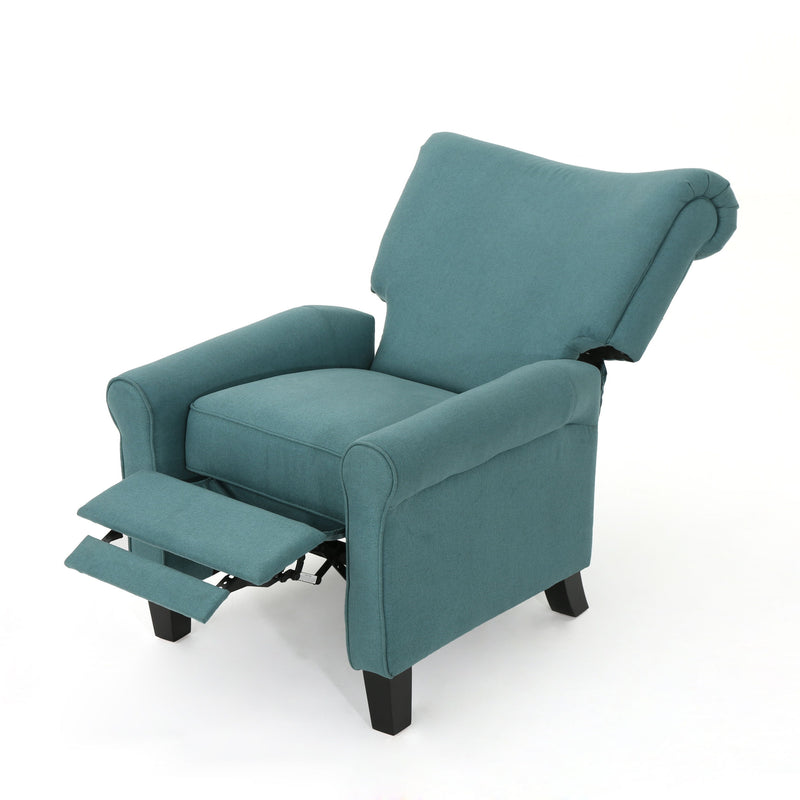 Wide Manual Standard Recliner - Teal