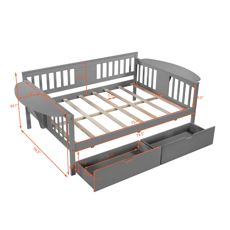 Daybed With Slat Support