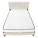 Bed, Upholstered, Frame Only, Transitional