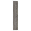 Harrison - 5-Shelf Bookshelf - Weathered Gray