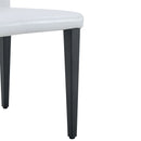 Versatile Dining Chairs With Comfortable Design And Metal Legs