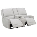 Sylmar - Chenille Power Reclining Sofa Set