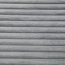 Modern Full Compressed Chaise Lounge Sofa Bed With Removable Pillows