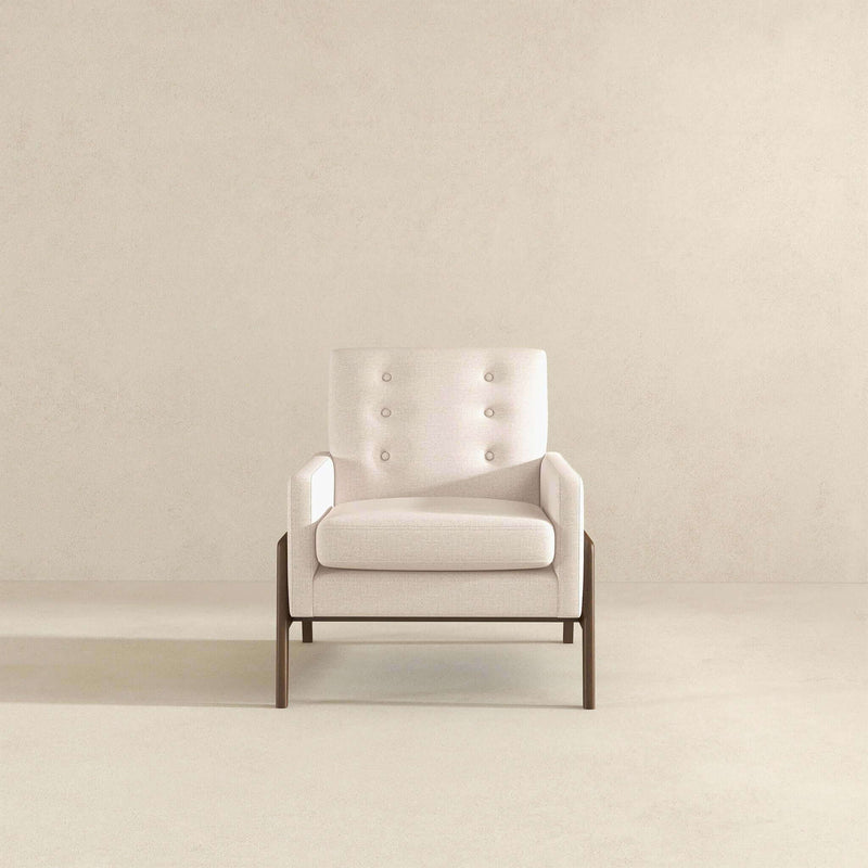 Cole - Solid Wood Lounge Chair