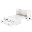 Murphy Bed With USB Port And A Large Drawer