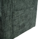 Multifunctional Chenille Recliner Sofa With Storage And Phone Bracket